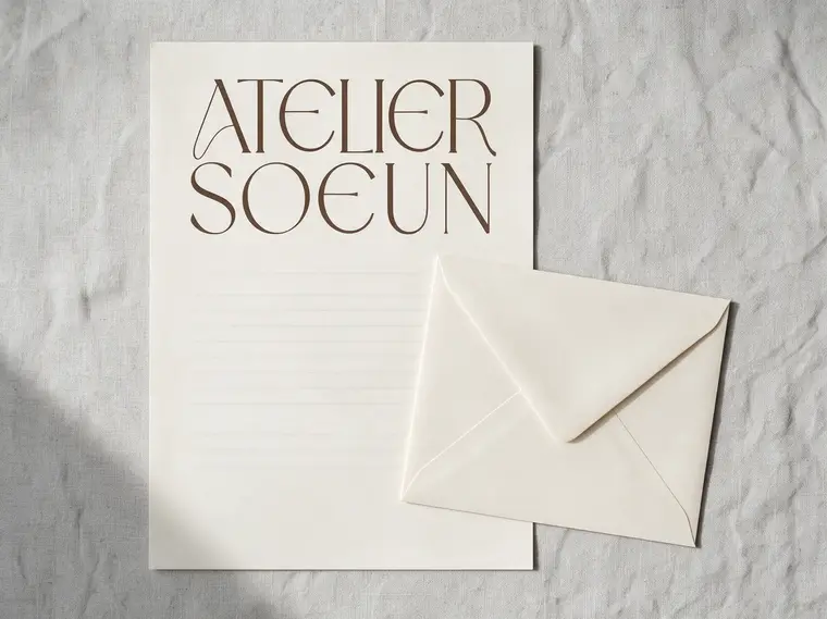 ATELIER SOEUN 적용 목업