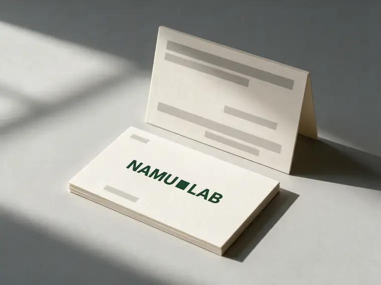 NAMU LAB 적용 목업