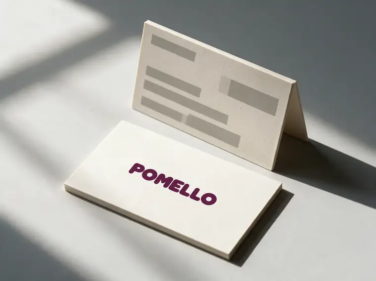 POMELLO 적용 목업