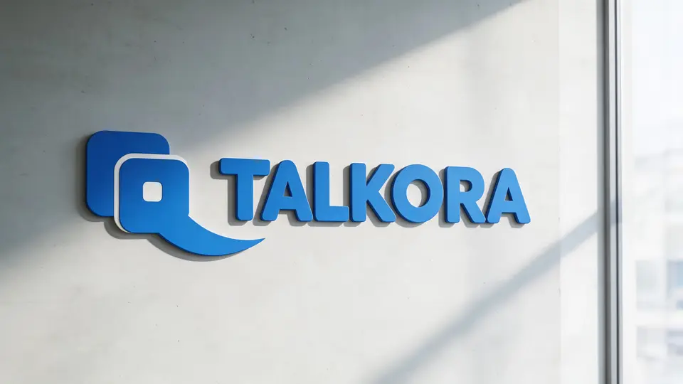 TALKORA 적용 목업