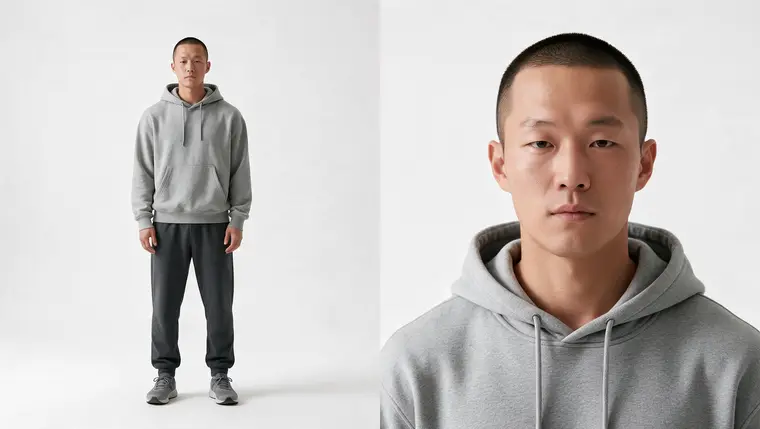 넓은이마숏컷