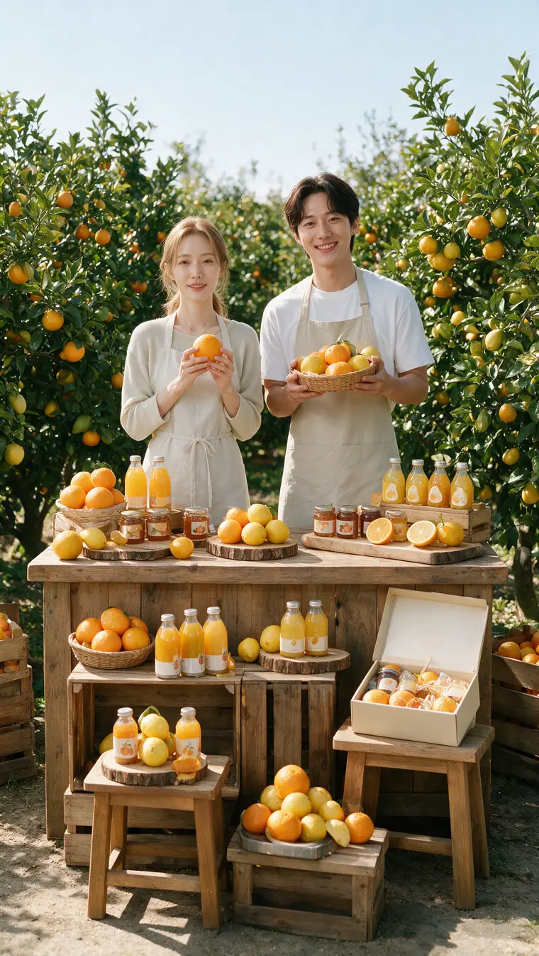 감귤과수원